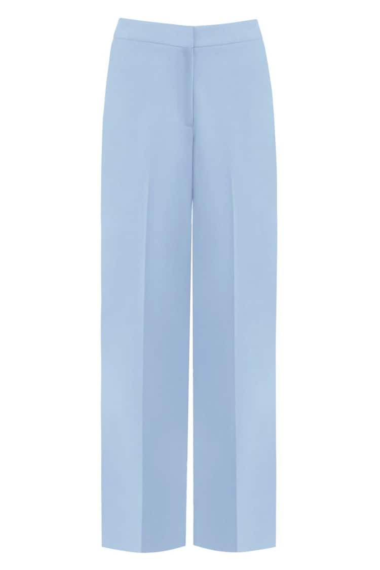 Ro&Zo Blue Petite Petite Straight Leg Trousers - Image 5 of 5