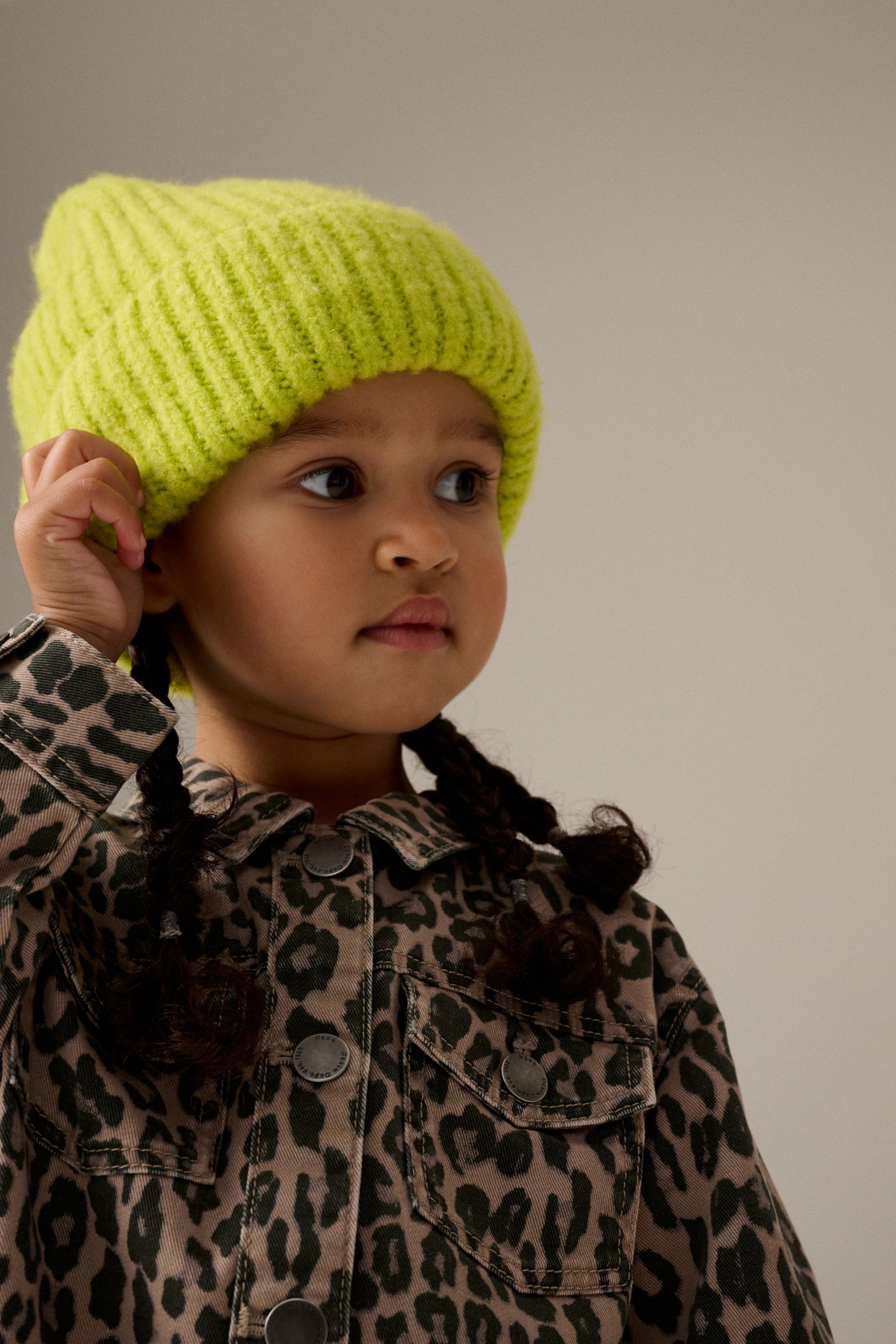 Lime green beanie hat sales