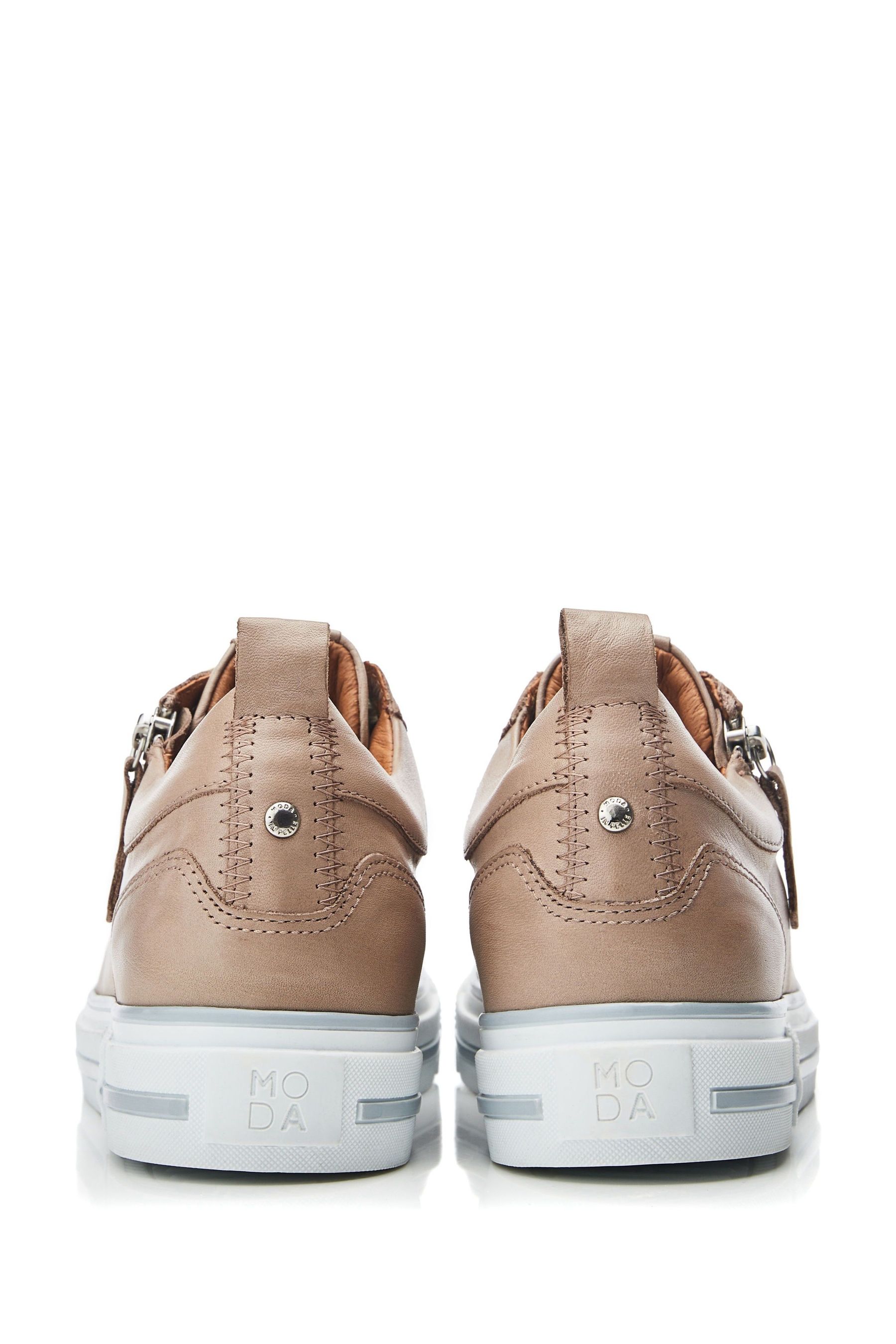 Buy Moda in Pelle Brayleigh Hidden Wedge Trainers With Contrast Counter and Tassle Z from Next Luxembourg