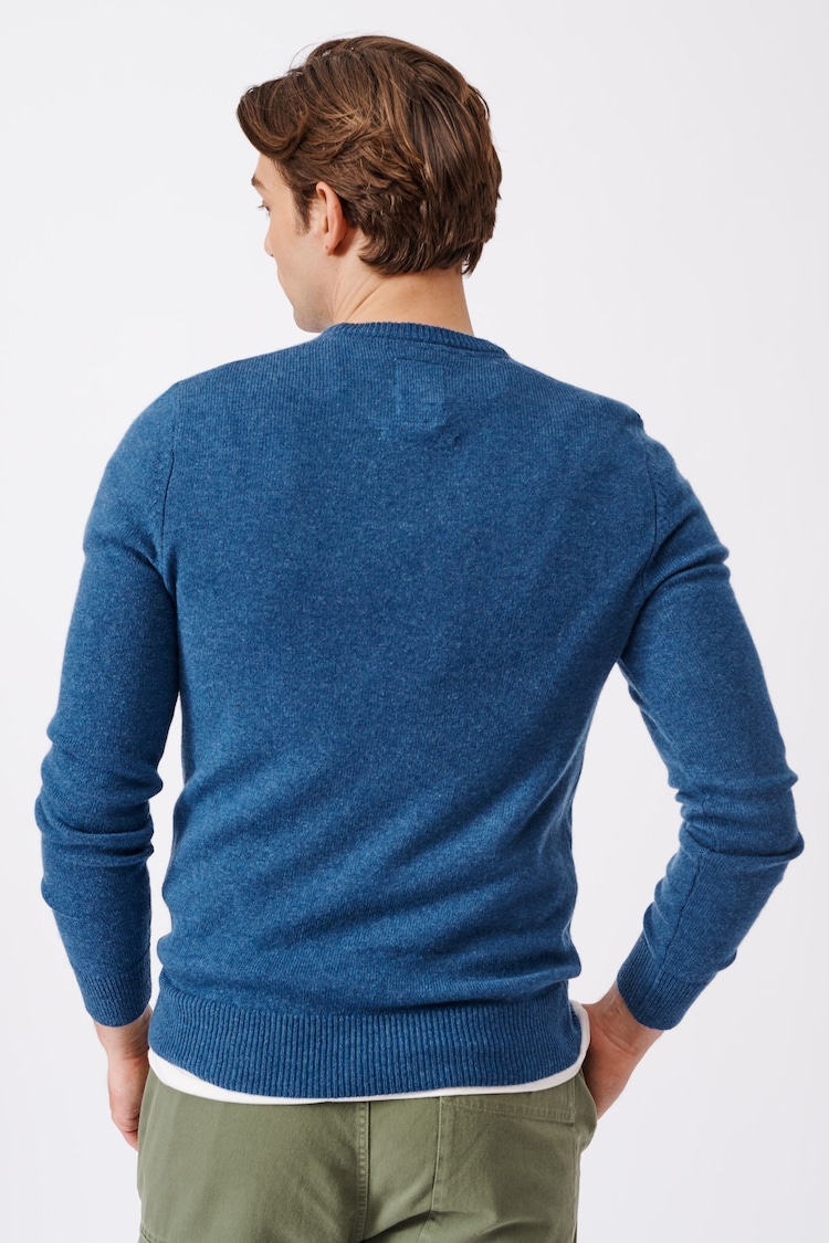 Aubin Westbourne Wool Crew Neck Jumper - Image 2 of 9