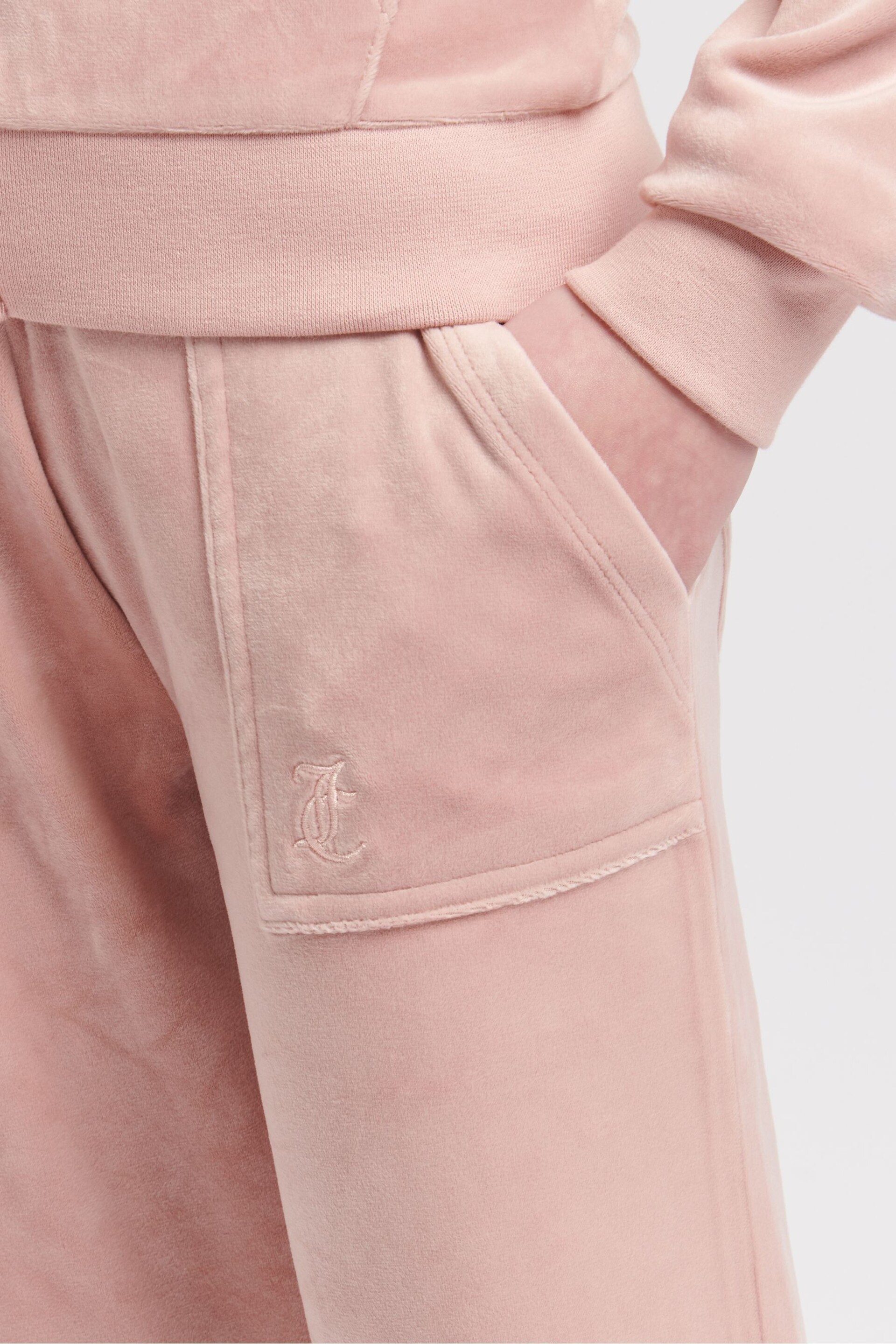 Juicy Couture Tonal Wide Leg Joggers - Image 3 of 7