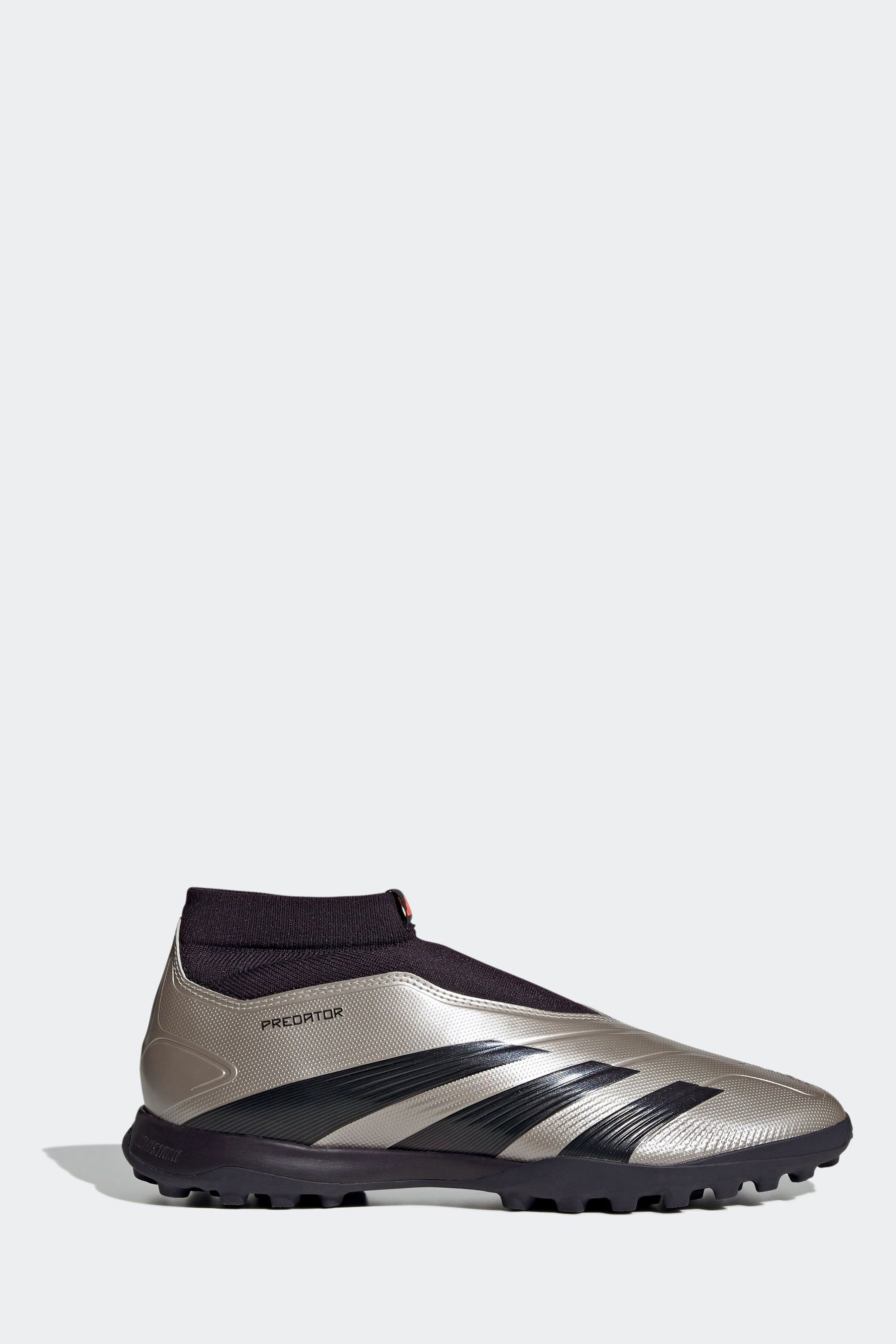 Silver predator football boots sales