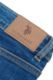 U.S. Polo Assn. Girls Coloured Bootleg Denim Jeans - Image 7 of 8