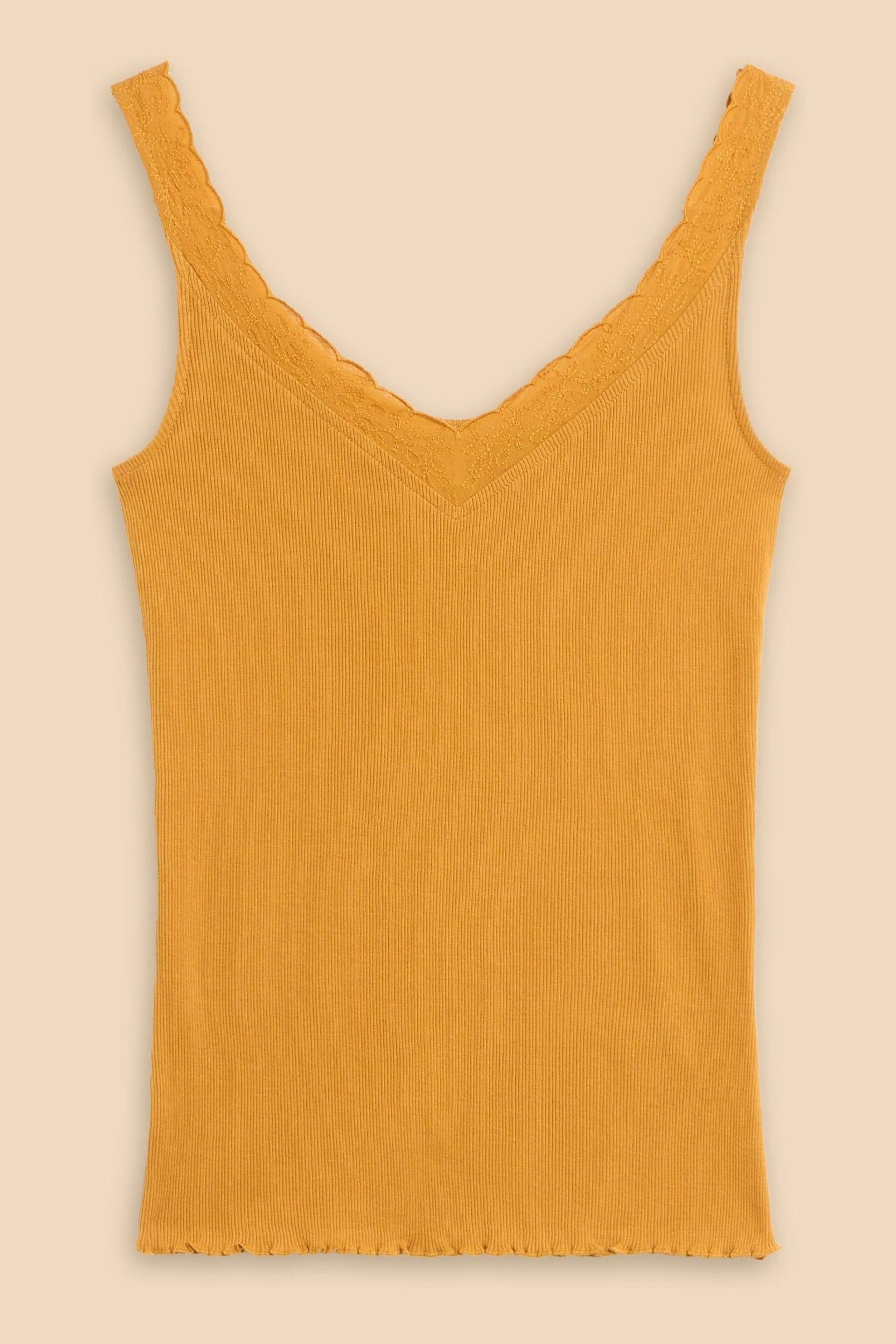 White Stuff Orange Seabreeze Vest - Image 5 of 7