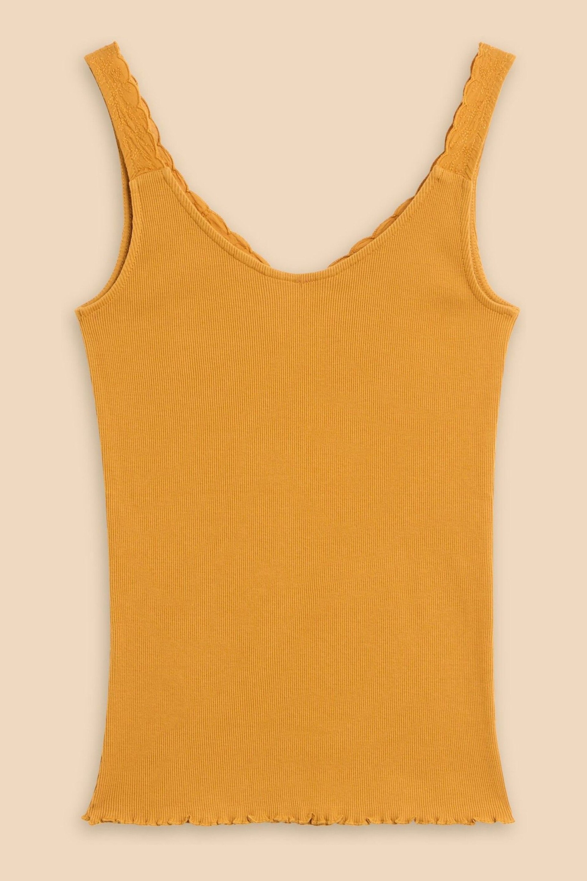 White Stuff Orange Seabreeze Vest - Image 6 of 7