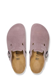 Birkenstock Purple Boston Suede Clogs - Image 8 of 8