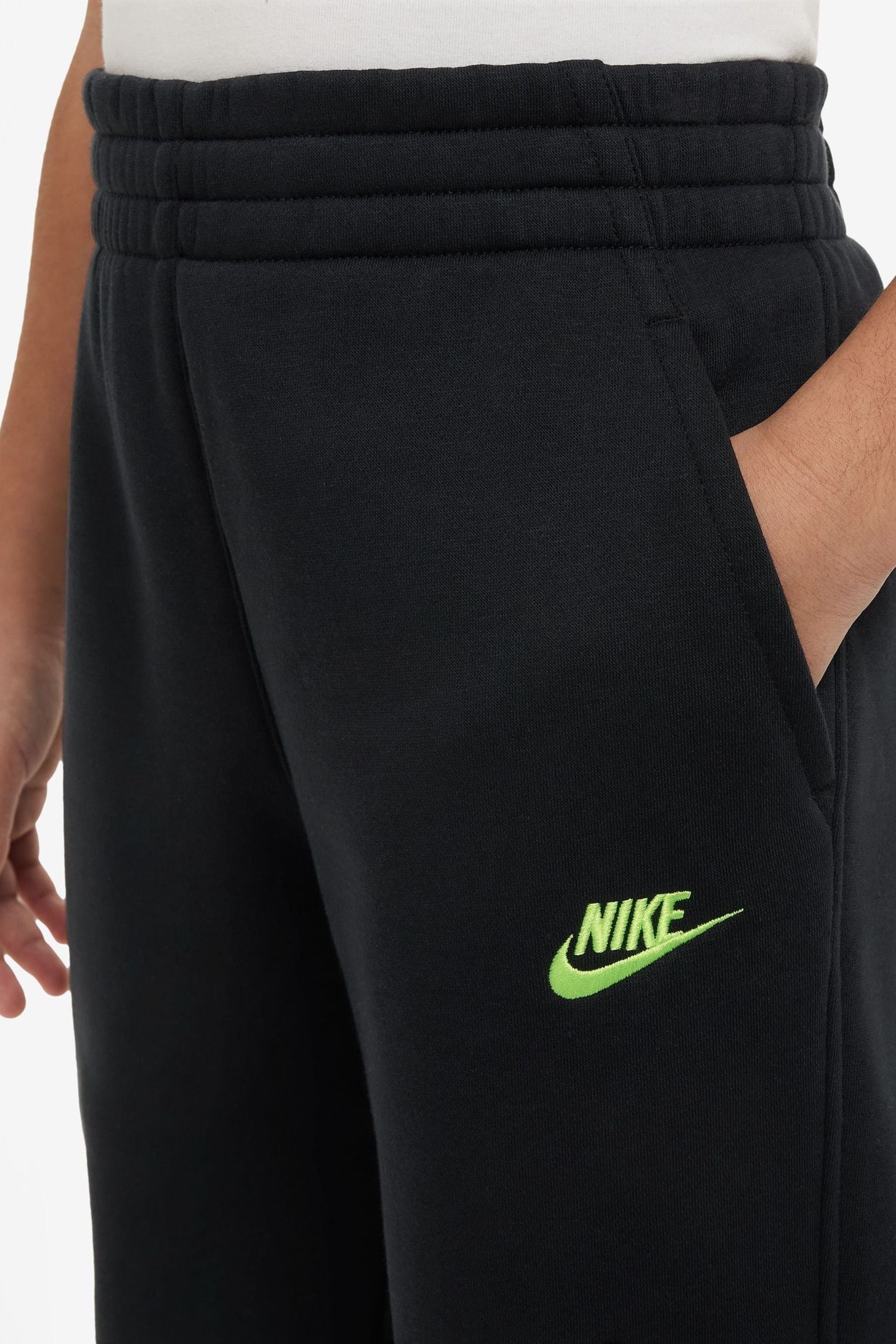 Buy Nike Black Gold Club Fleece Joggers from Next Denmark