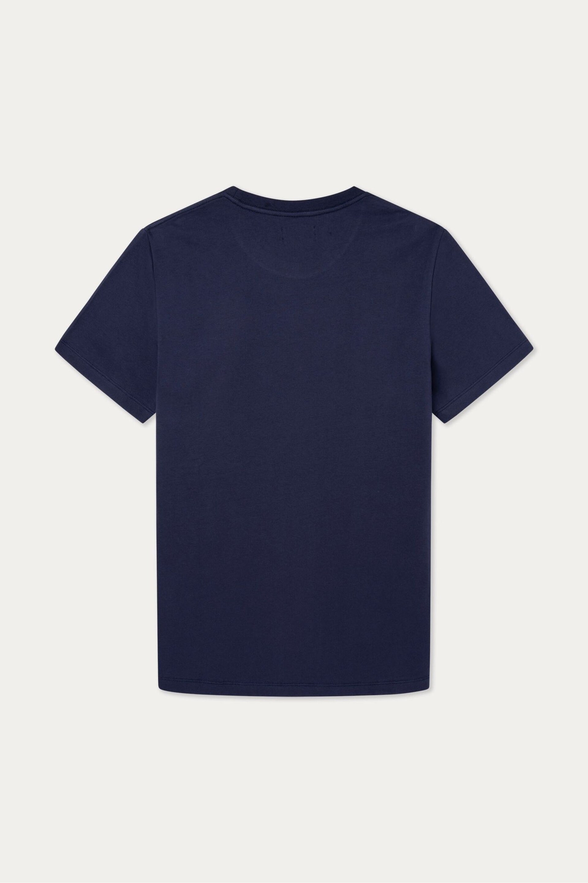 Hackett London Men Blue T-Shirt - Image 2 of 3