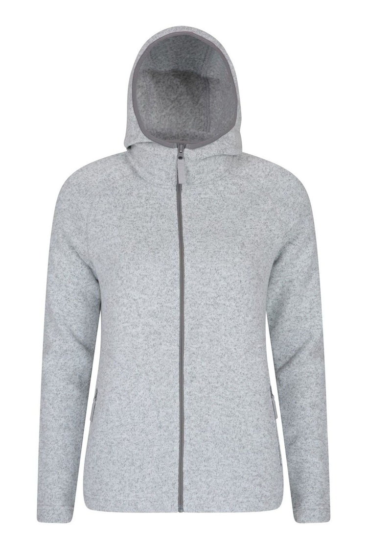 Mountain Warehouse Grey Womens Nevis Full Zip Hoodie - Image 1 of 4