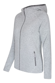 Mountain Warehouse Grey Womens Nevis Full Zip Hoodie - Image 3 of 4