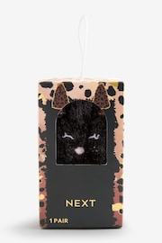 Black Cat Cosy Socks In Box - Image 4 of 4