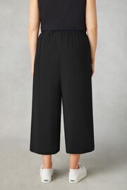 Live Unlimited Curve Petite Black Pull-On Cropped Trousers - Image 3 of 5