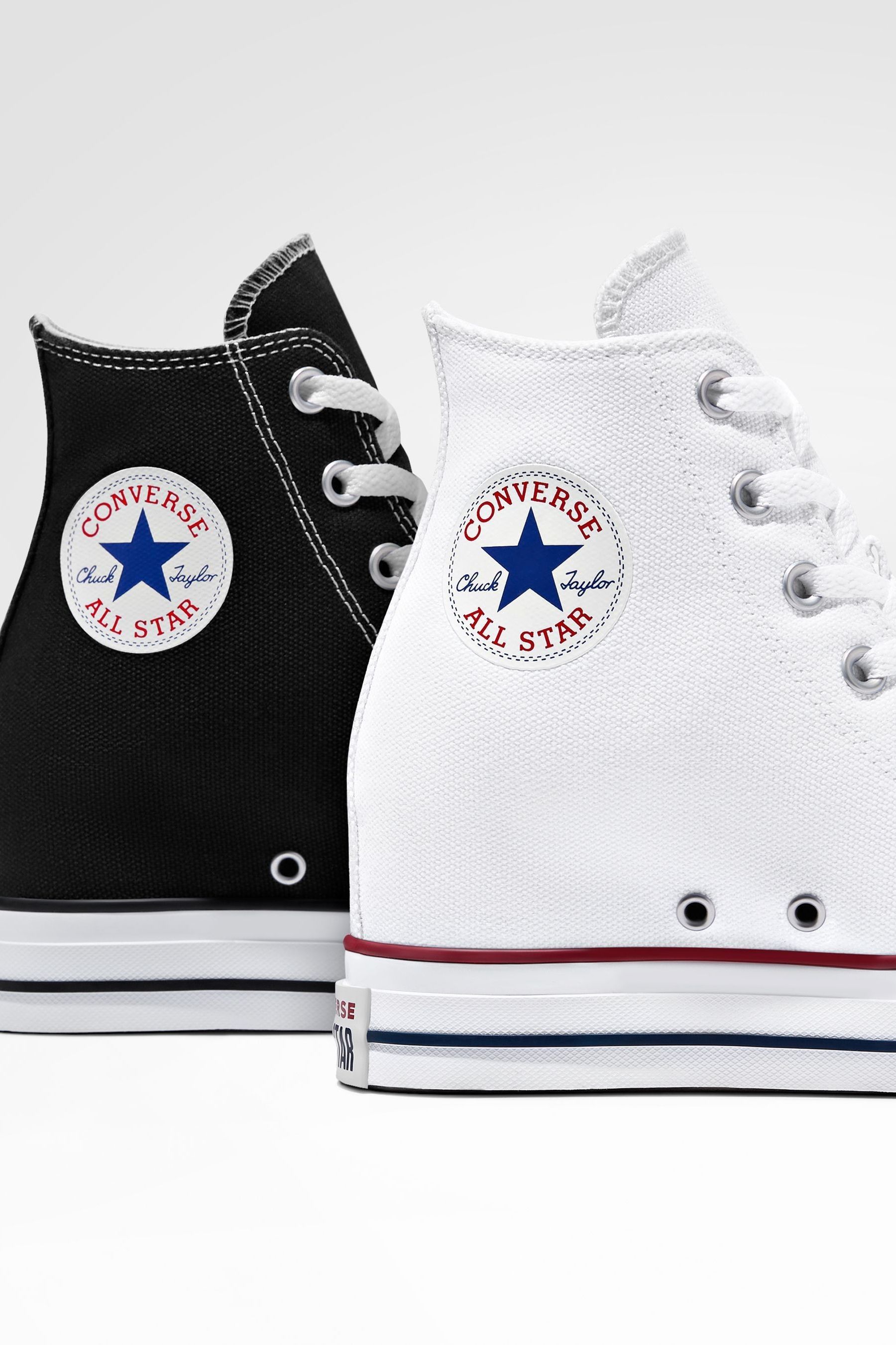 Buy Converse White Chuck Taylor All Star Wedge Trainers from the Next UK online shop