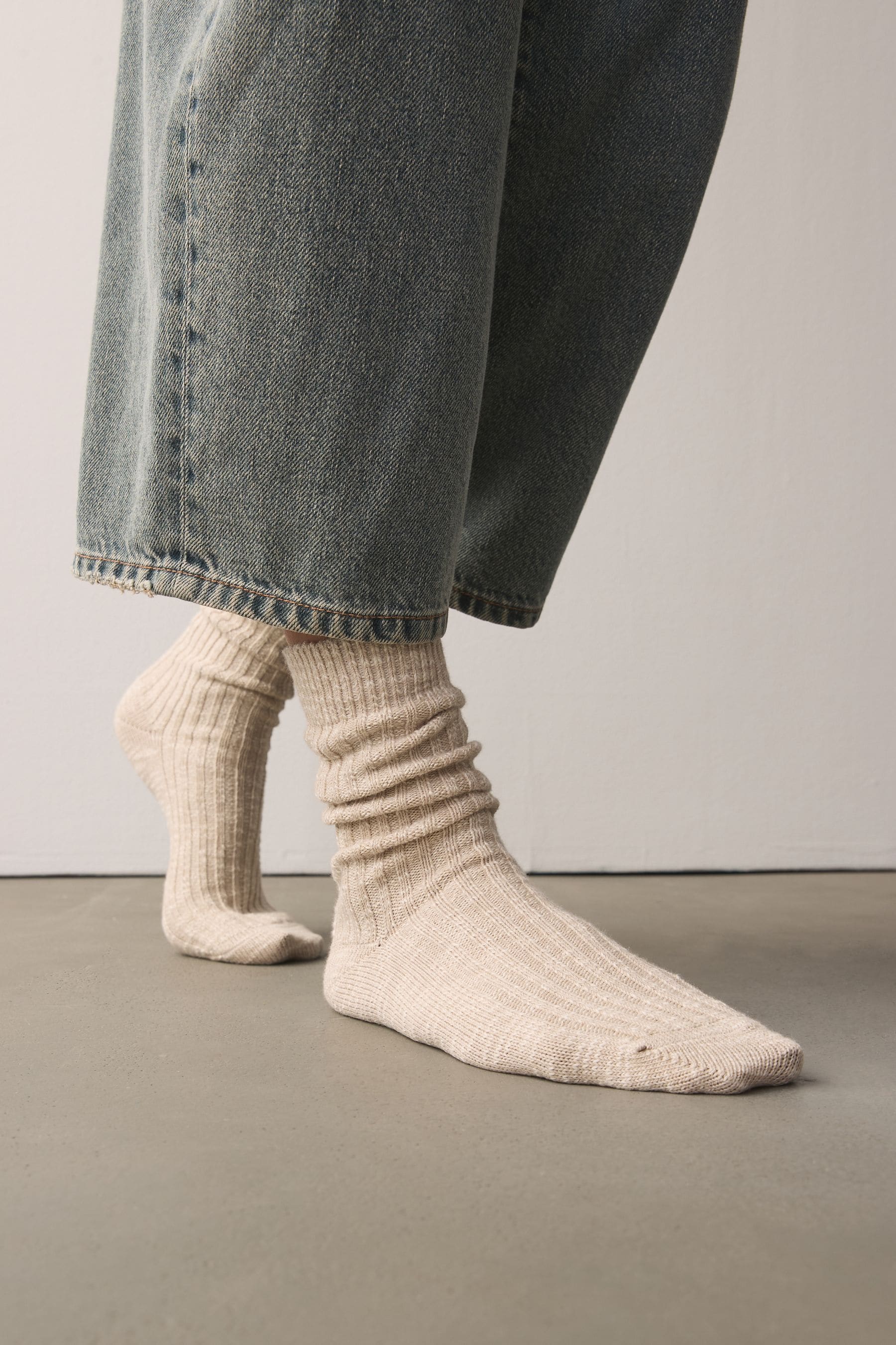 Kaufe Sie Beige Birkenstock Cotton Slub Socks from Next Switzerland
