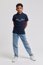 Jack Wills Boys Pique Polo Shirt - Image 2 of 7