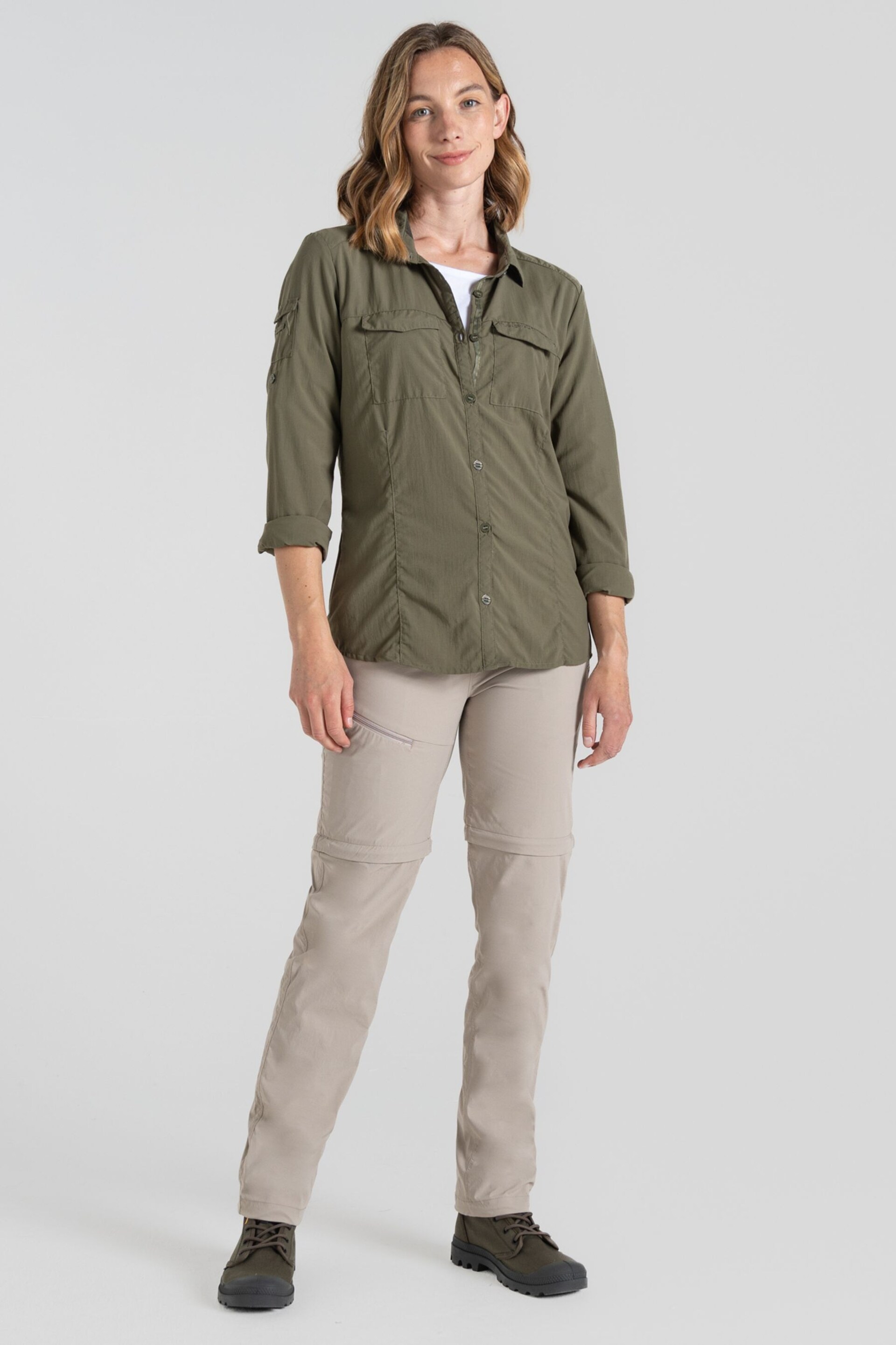 Craghoppers Green NL Adventure Long Sleeve Shirt III - Image 3 of 7