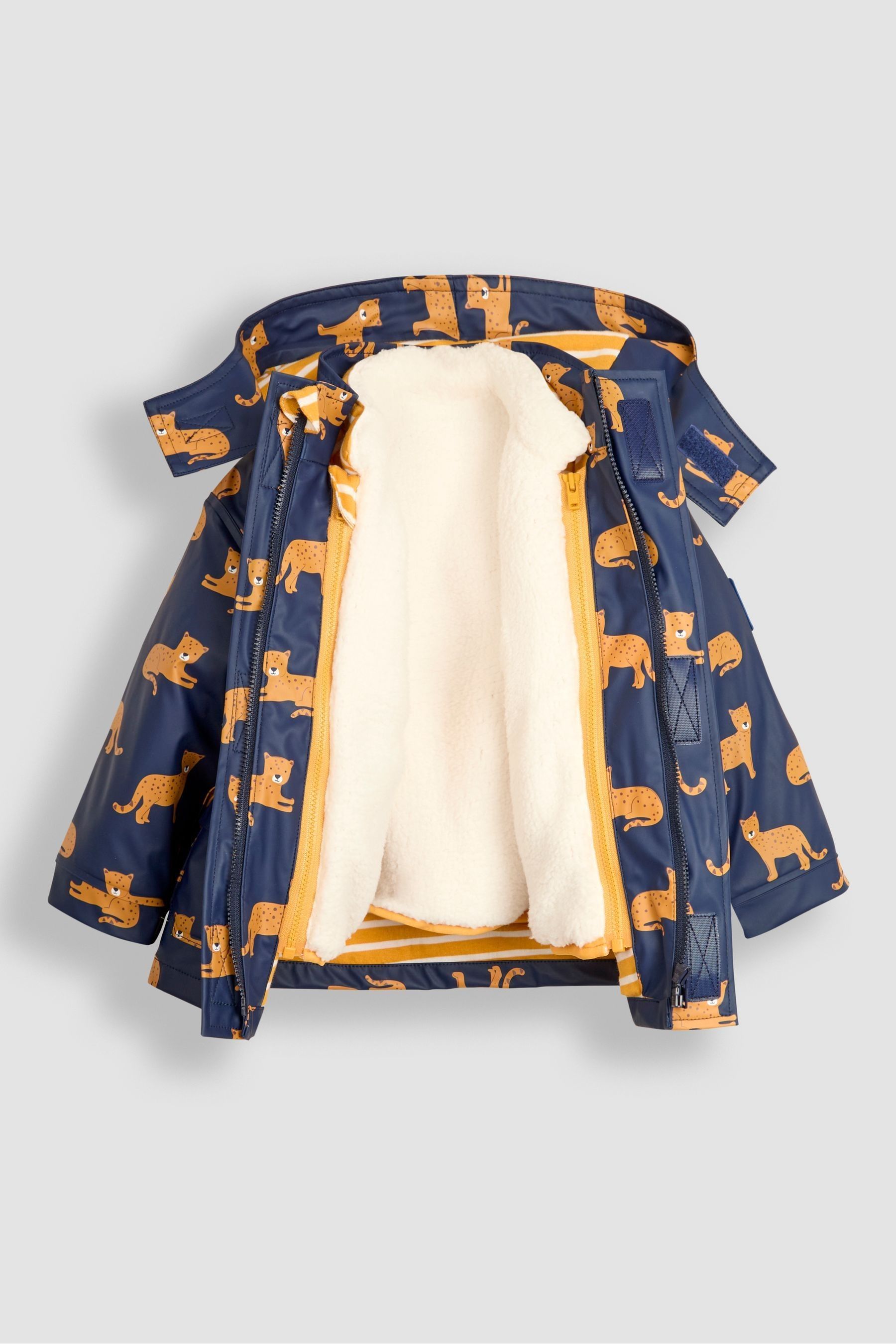 Buy JoJo Maman Bebe Navy Leopard 3 In 1 Waterproof Jacket from Next Canada