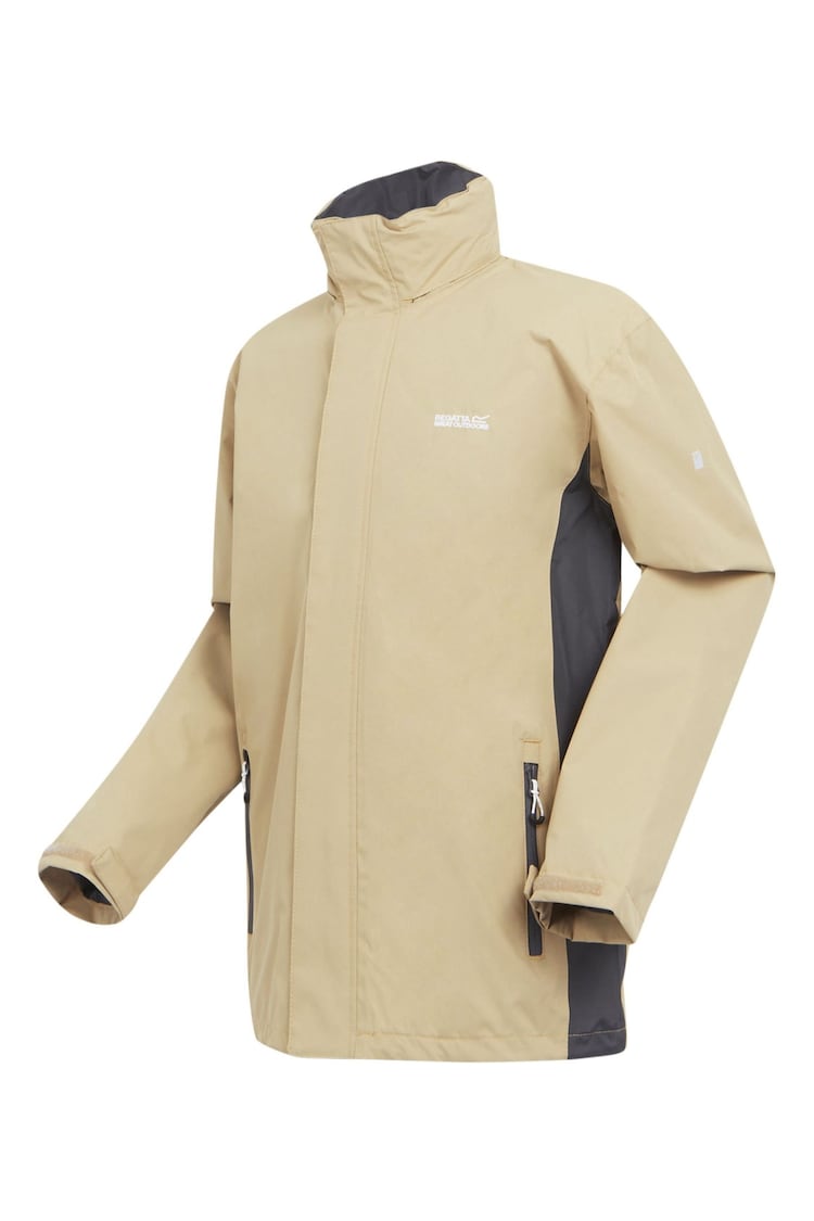 Regatta Natural Mens Matt Waterproof Jacket - Image 9 of 9