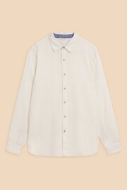 White Stuff White Pembroke Linen Shirt - Image 5 of 7