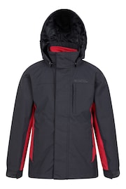 Mountain Warehouse Black Kids Cannonball 3 In 1 Waterproof Jacket - Image 1 of 5