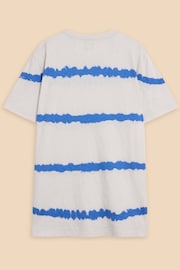 White Stuff White Tie Dye T-Shirt - Image 6 of 7