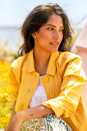 Brakeburn Yellow Mustard Casual Jacket - Image 1 of 5