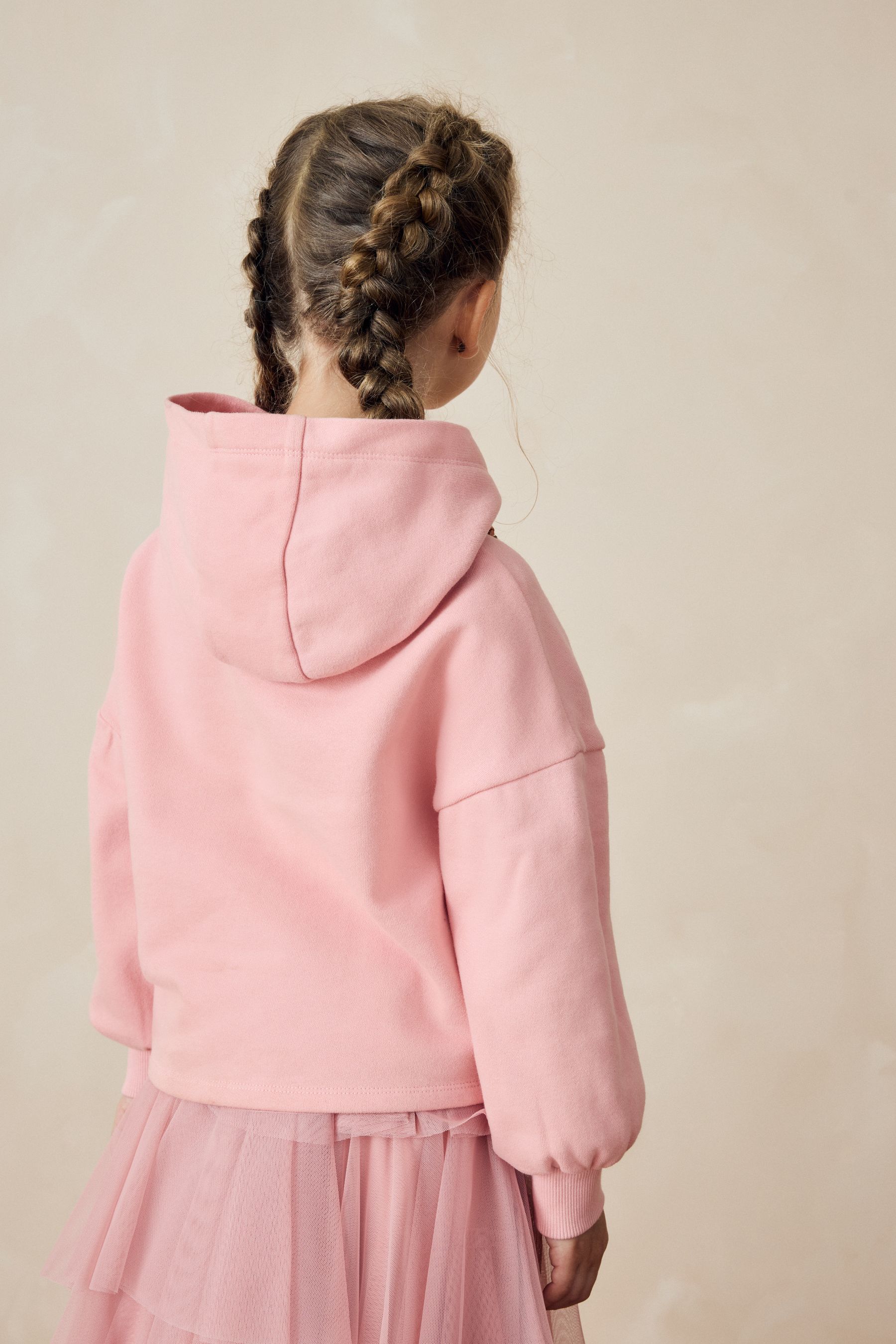 Pink sequin hoodie new arrivals