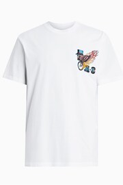AllSaints White Roller Short Sleeve Crew Neck T-Shirt - Image 7 of 7
