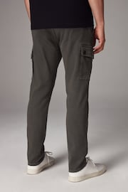 Khaki Motionflex Stretch Cargo Trousers - Image 3 of 10