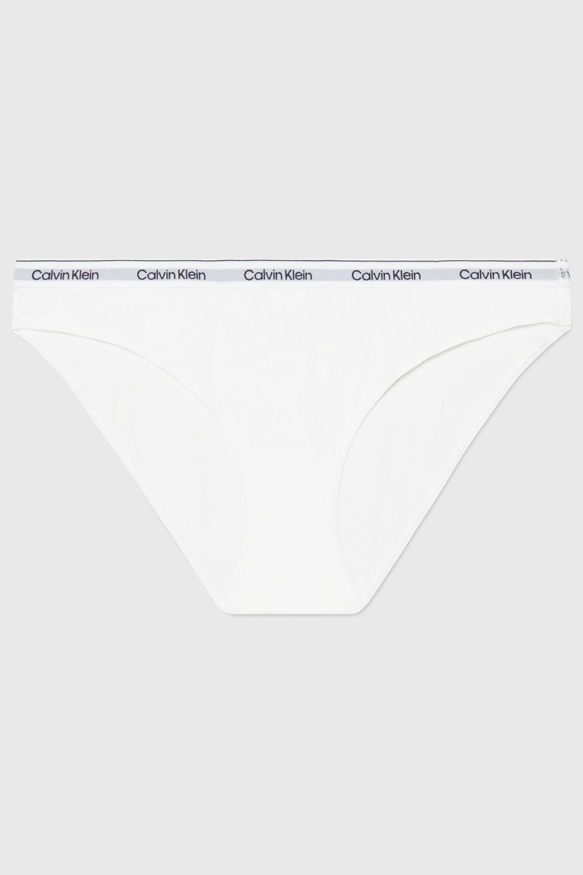 Calvin Klein Chalk White Single Bikini Briefs - Image 3 of 3