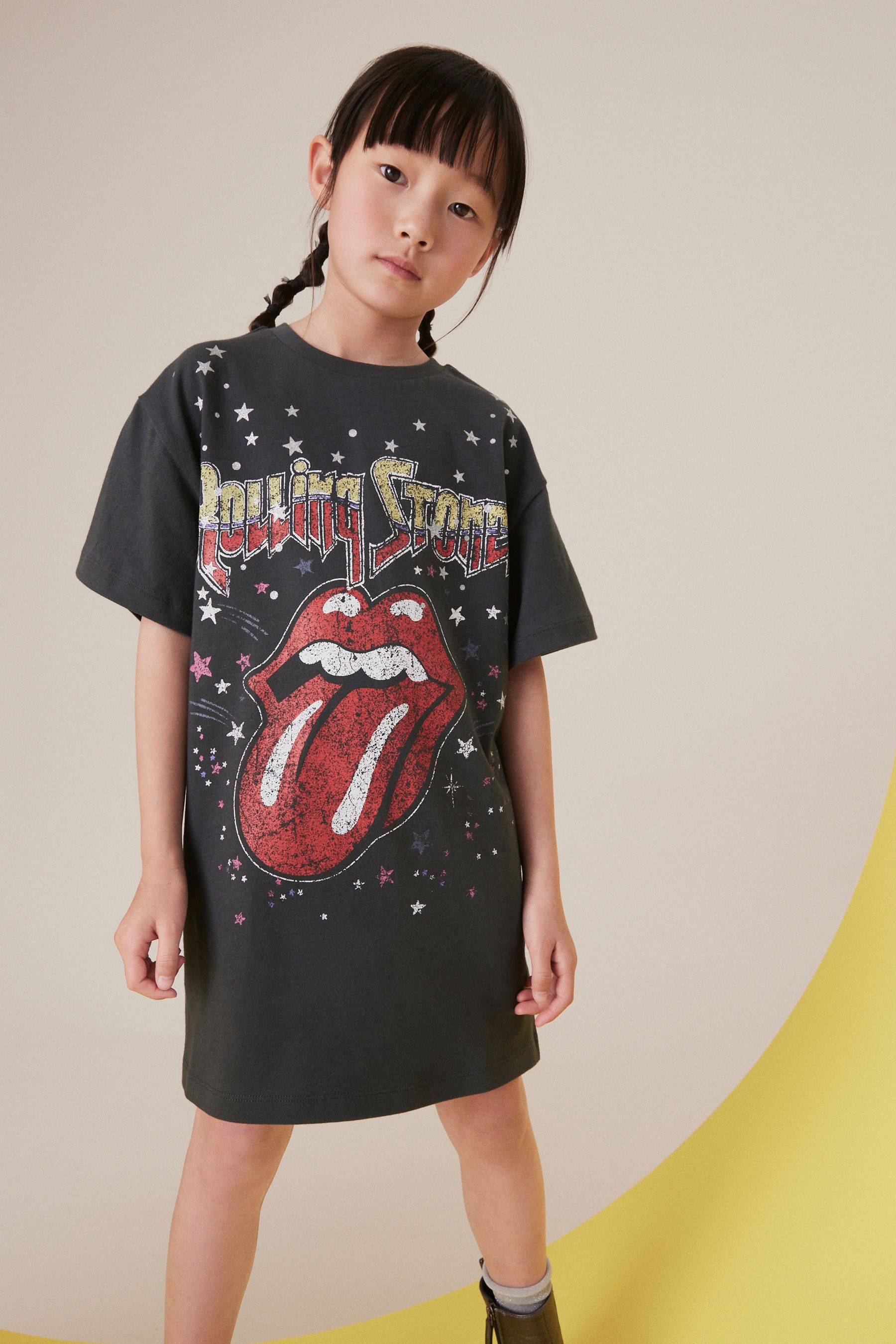Rolling stones tee shirt dress new arrivals