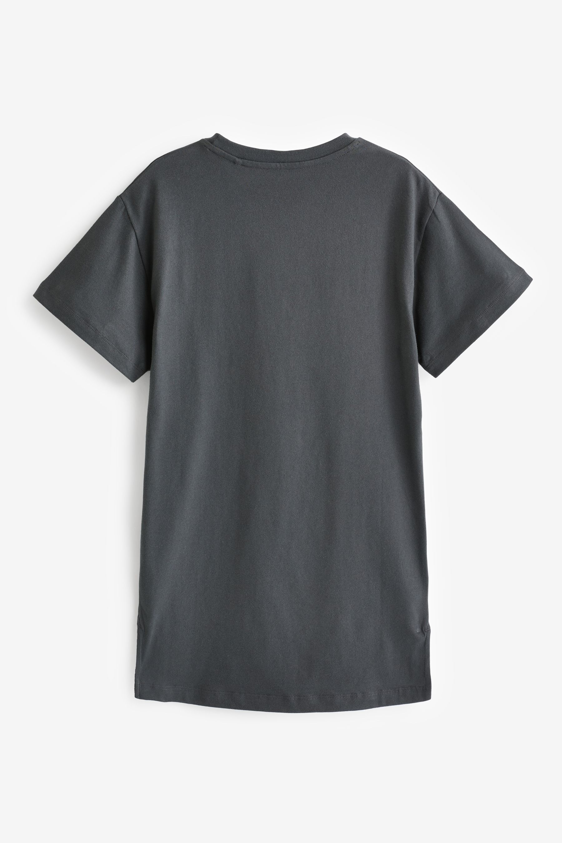 Buy Charcoal Grey Rolling Stones 100 Cotton T Shirt Dress 3 16yrs from Next USA