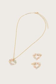 Monsoon Gold Tone Floral Hair and Jewellery Set - Image 2 of 4