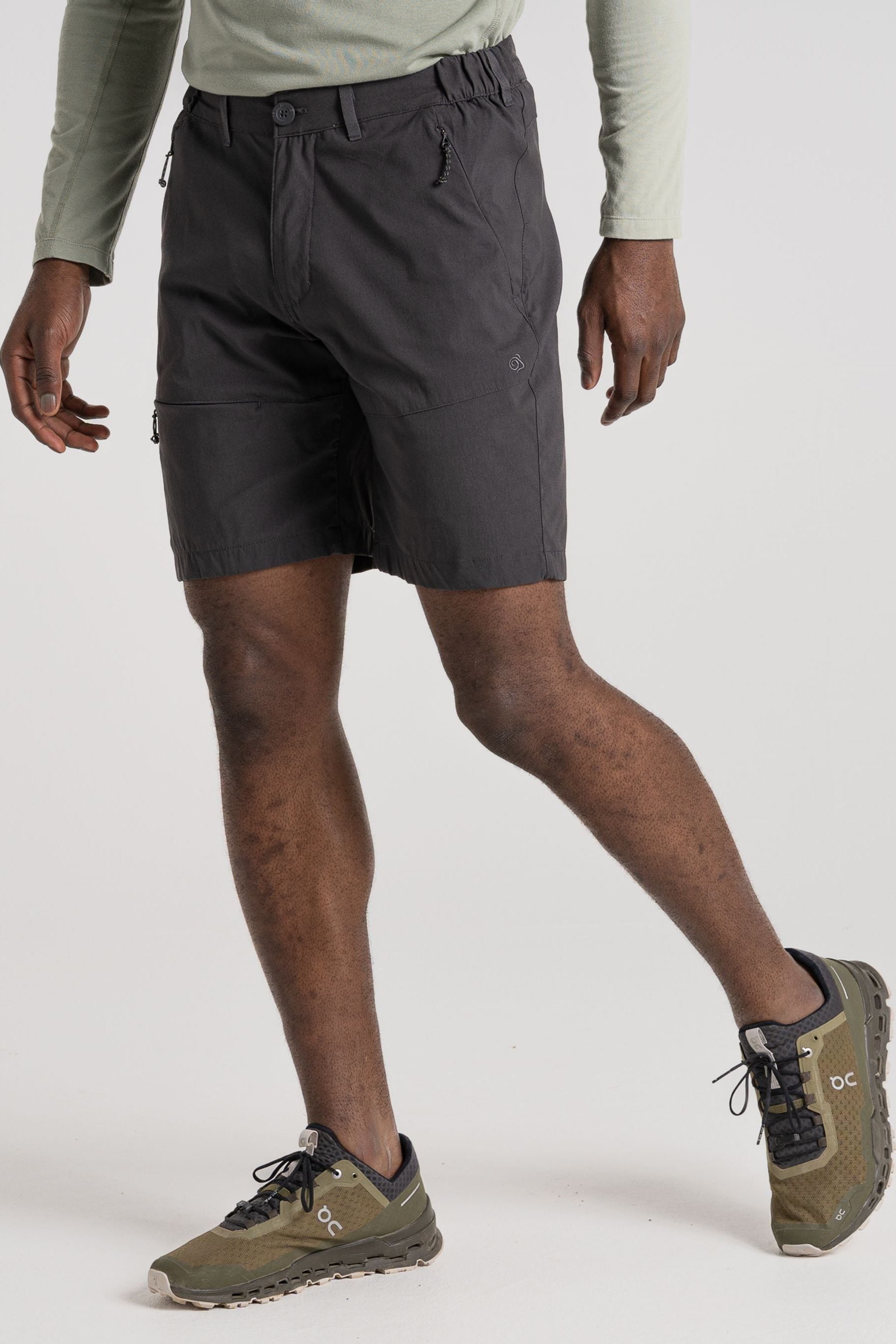 Craghoppers Kiwi Pro Shorts Dark Lead