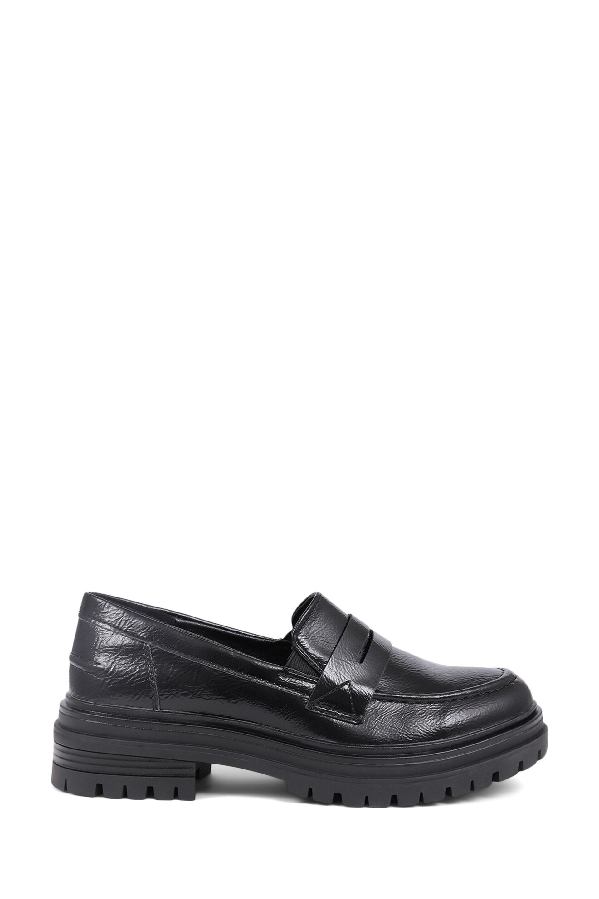 Pavers Chunky Black Loafers - Image 1 of 5
