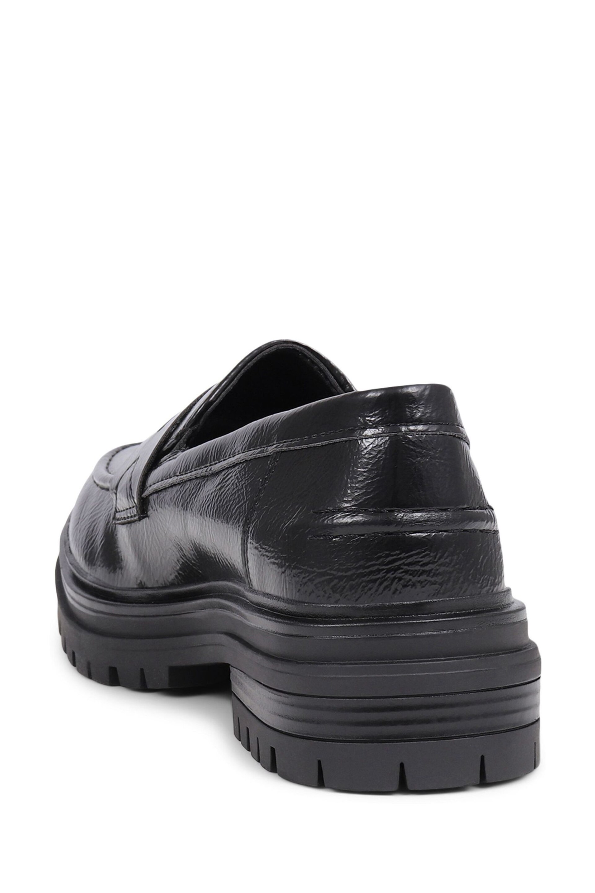 Pavers Chunky Black Loafers - Image 3 of 5