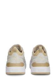 Puma White Womens Cassia Mix Sneakers - Image 3 of 6