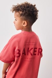 Baker by Ted Baker Oversized T-Shirt and Sweat Shorts Set - Image 5 of 12