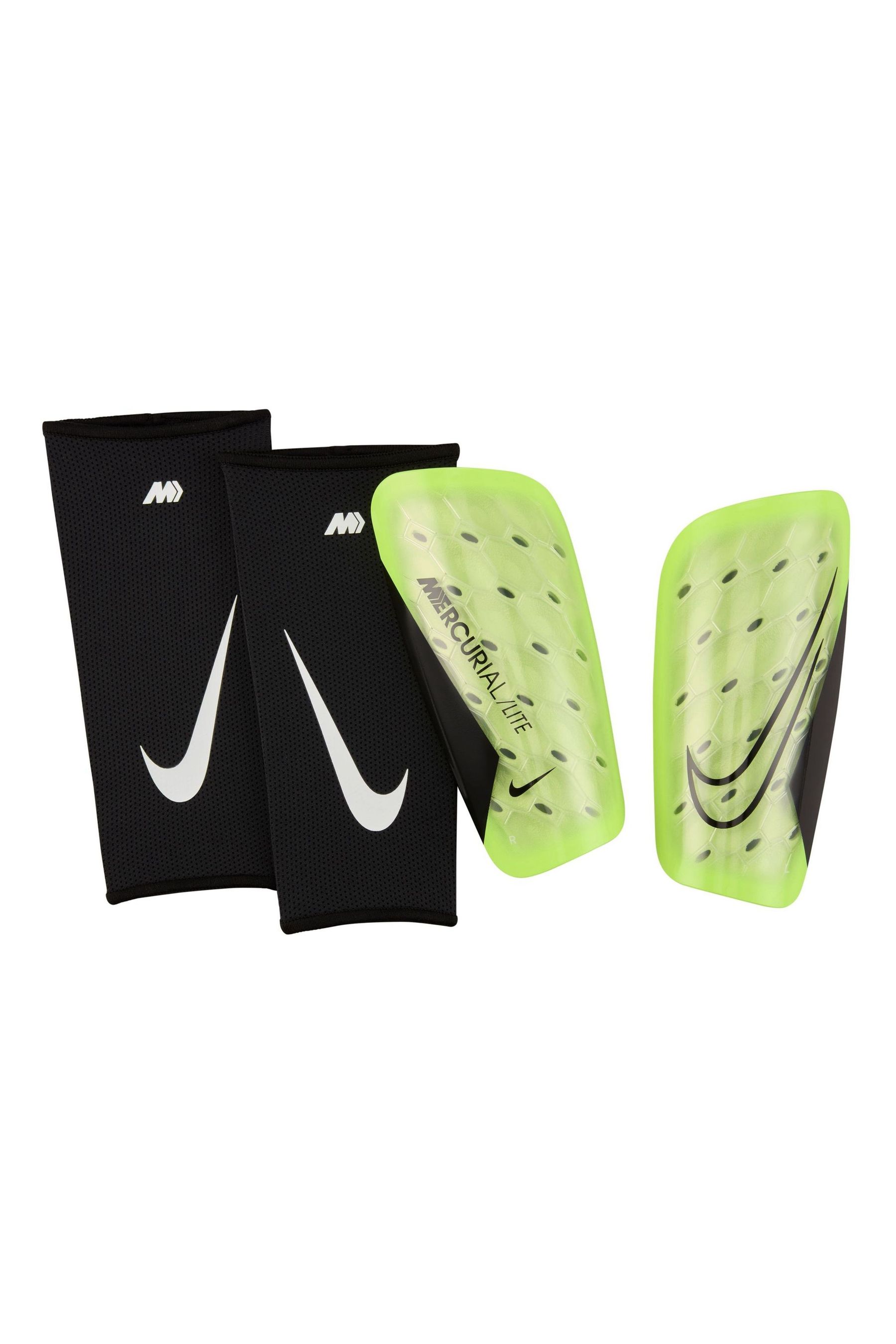 Buy Nike Yellow Mercurial Lite Football Shin Guards from the Next UK online shop