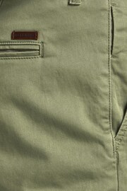 JACK & JONES Green Slim Chino Shorts - Image 5 of 7