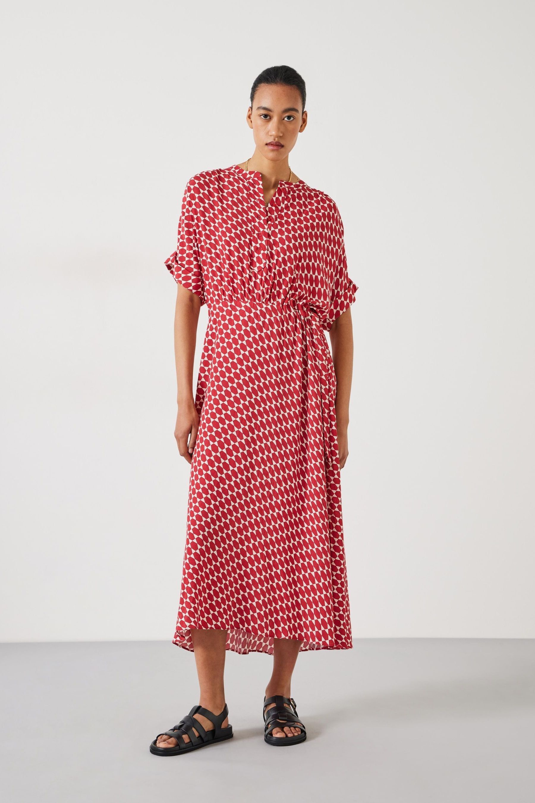 Buy Hush Red Keisha Maxi Shirt Dress from Next Armenia