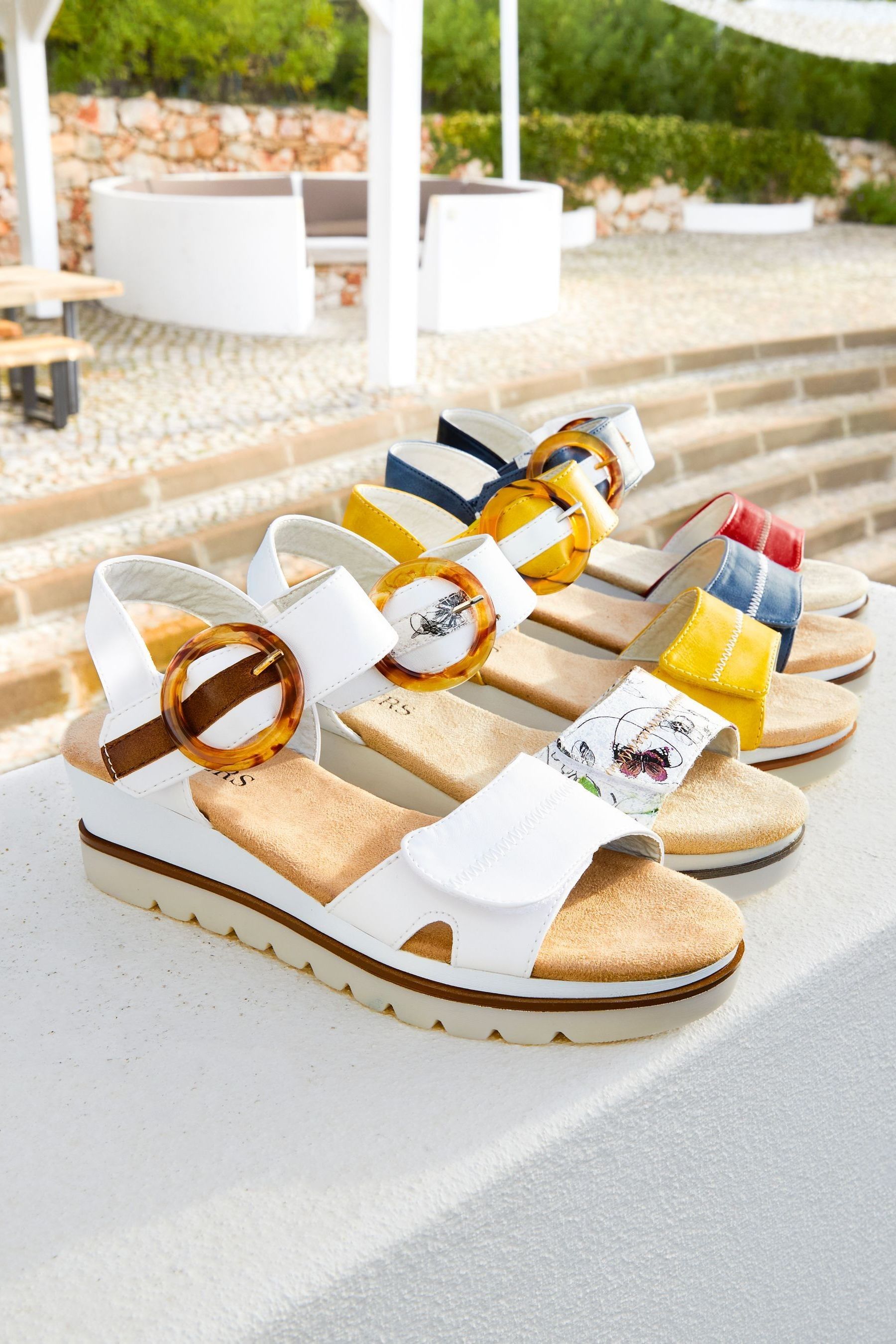 Buy Pavers Comfortable Wedge Heel Sandals from the Next UK online shop