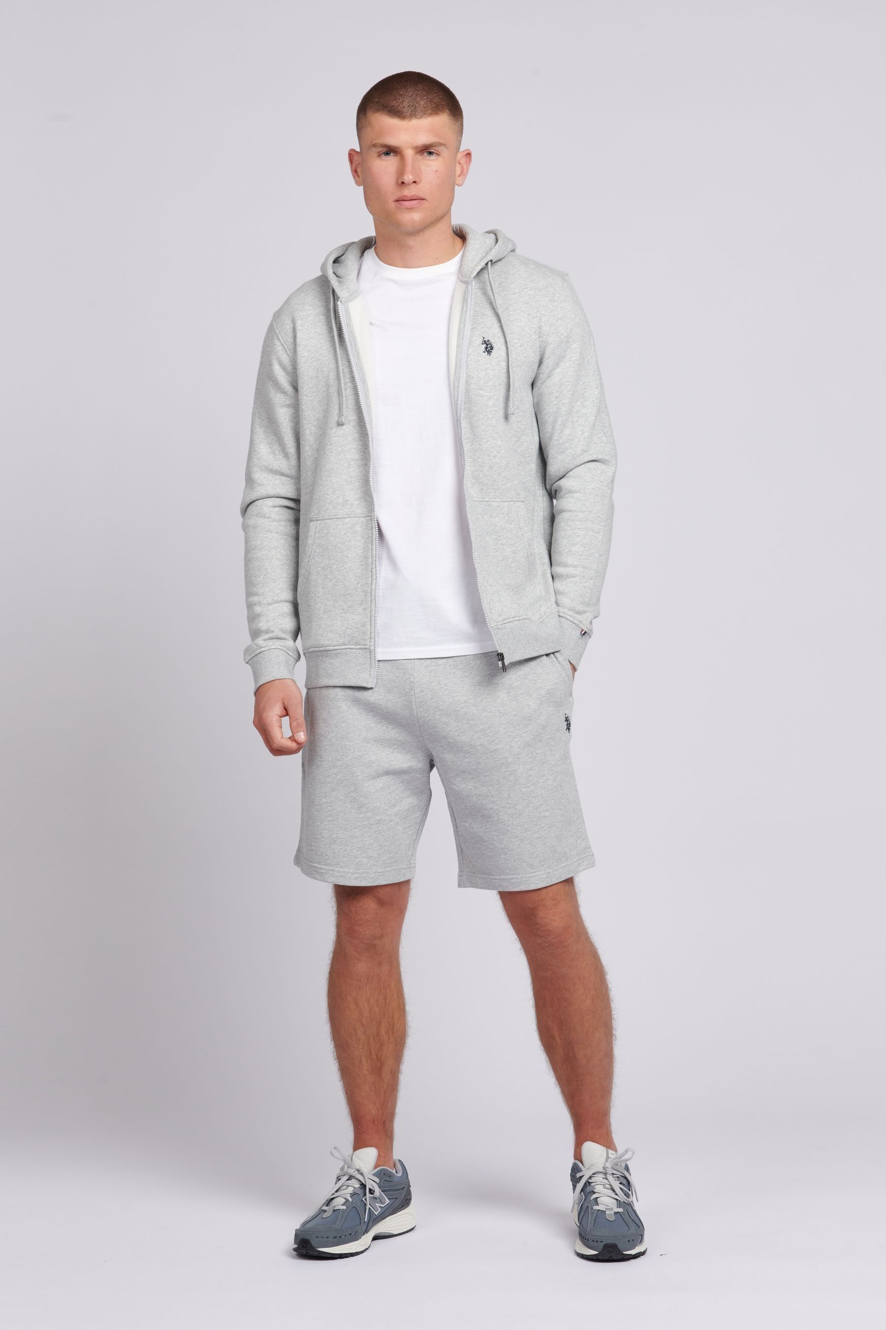 Mens grey sweat shorts outlet
