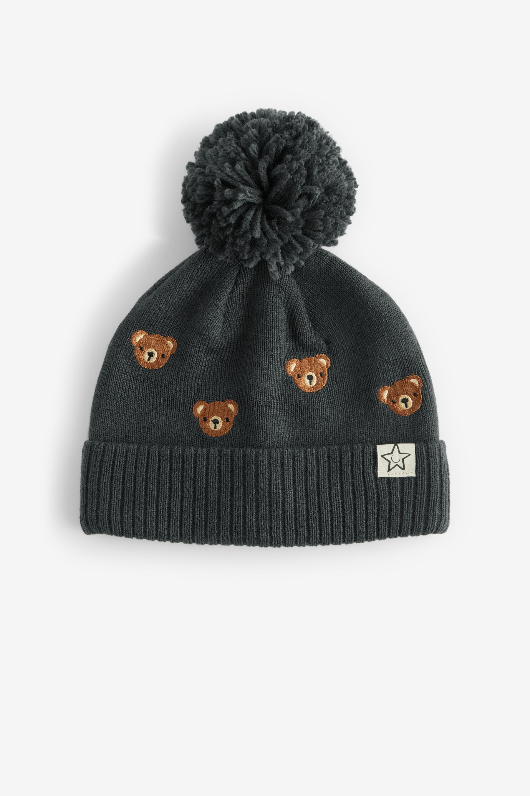 Polo bear pom pom hat deals