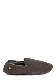 Just Sheepskin Grey Mens Chester Slippers - Image 2 of 5