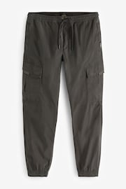 Khaki Green Regular Fit Stretch Utility Cargo Trousers - Image 7 of 11