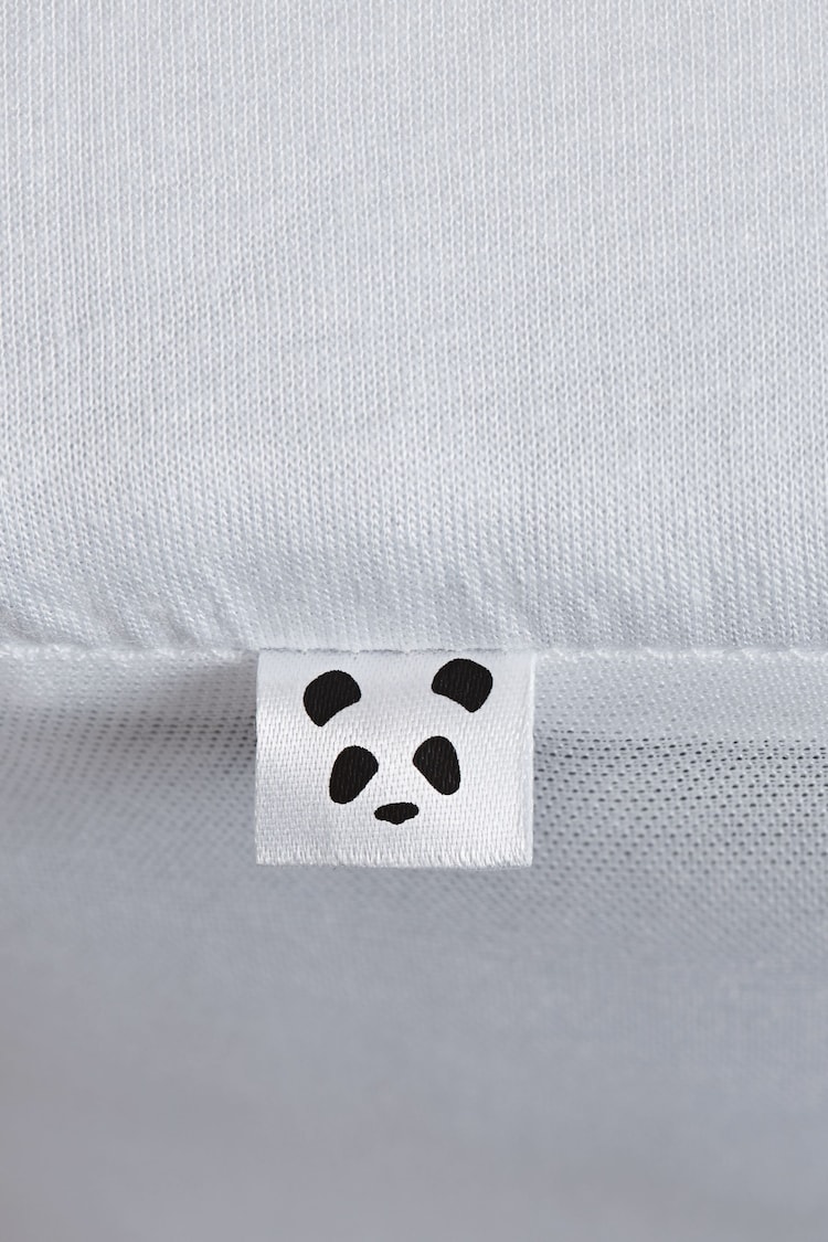 Panda London White Panda Kids Bamboo Cotbed Mattress Protector - Image 3 of 3