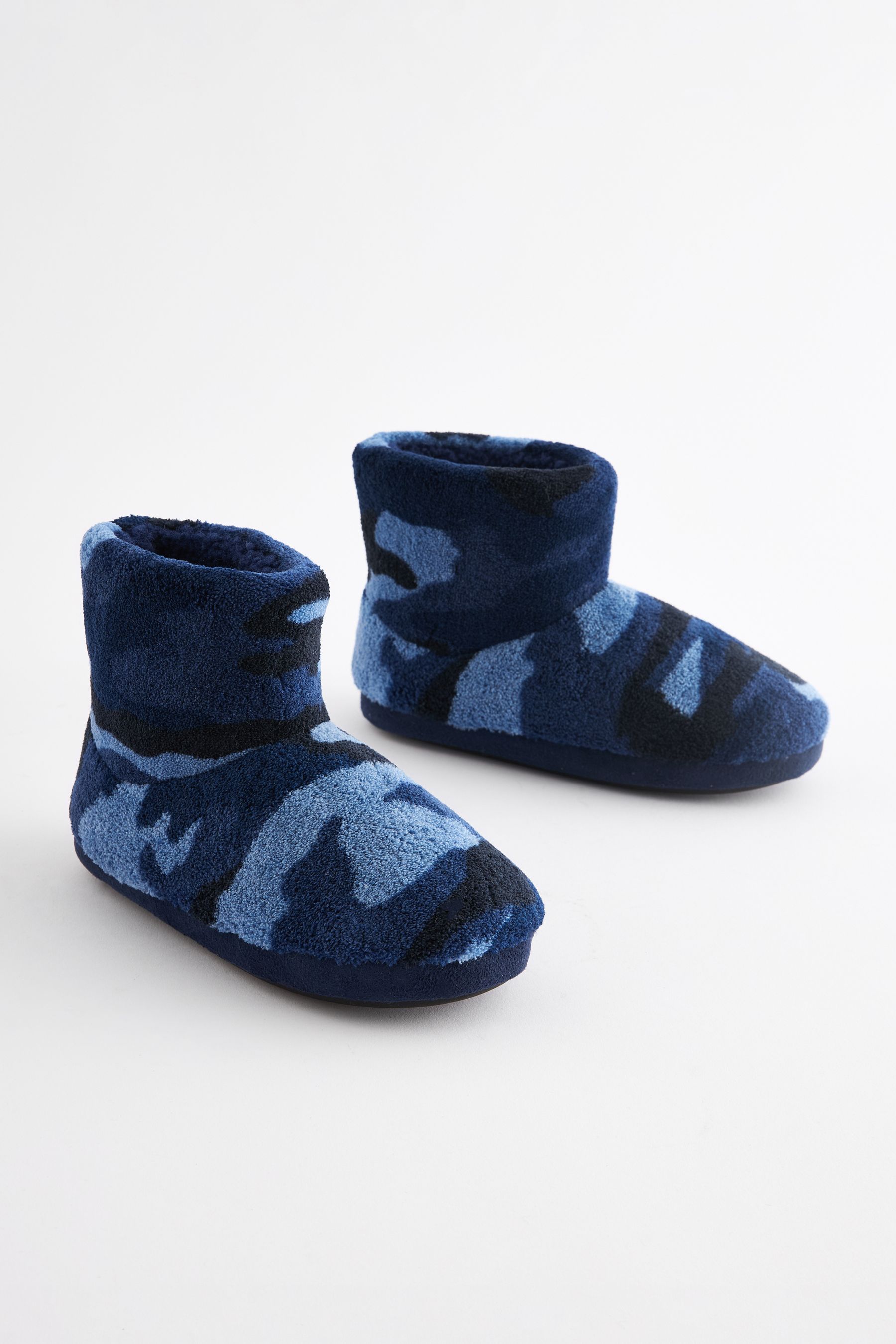 Blue slipper boots online