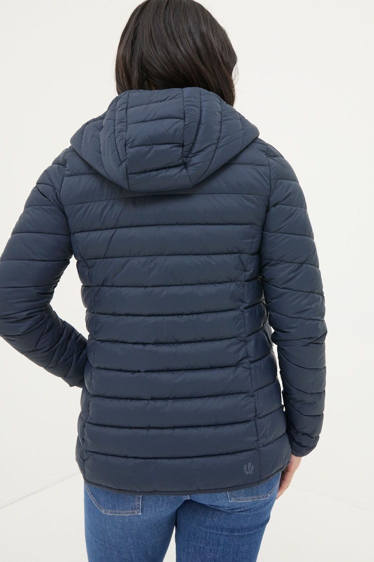 FatFace Ruby Navy Lightweight Puffer Jacket - Image 2 of 5