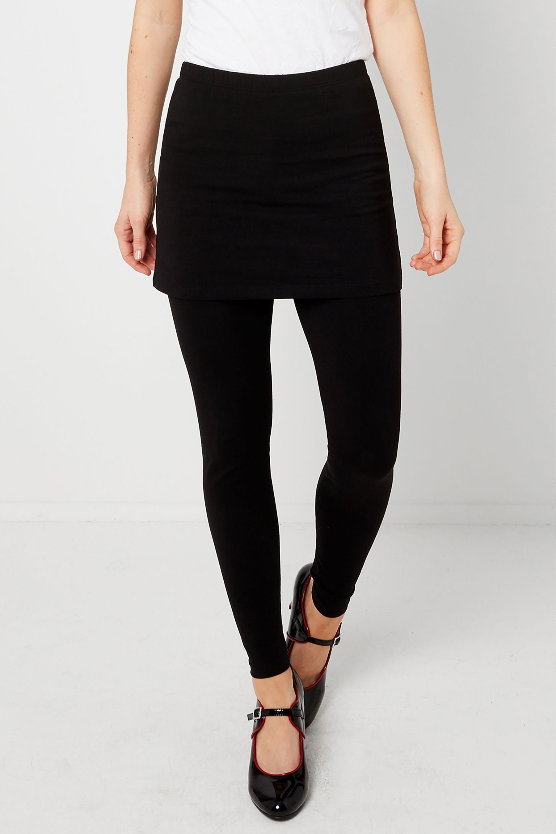 Buy Joe Browns Black 2 In 1 Essential Skirted Leggings from Next Luxembourg